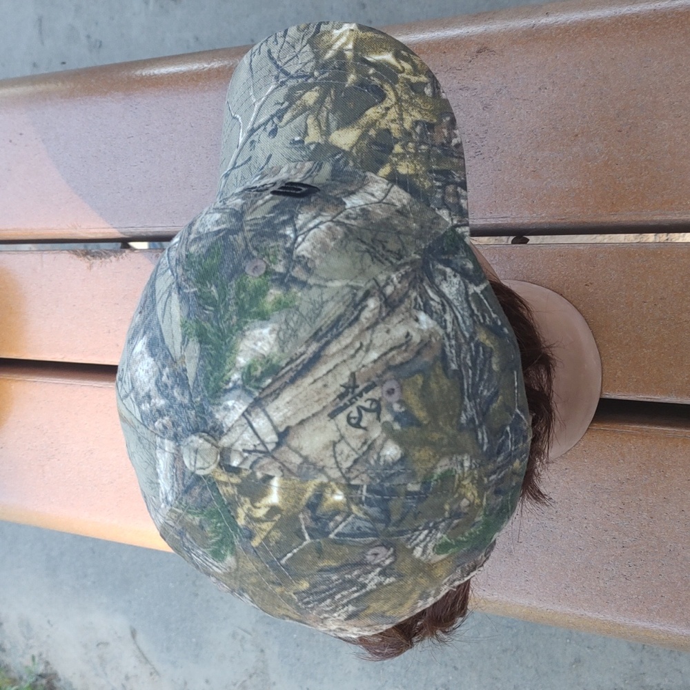 Real Tree Engineered Cabs Camo Strapback Hat Cap - image 6